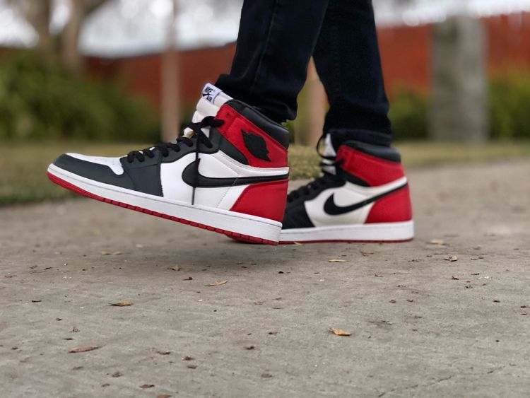 Wmns Air Jordan 1 Retro High 'Satin Black Toe' - Air Jordan - CD0461 ...