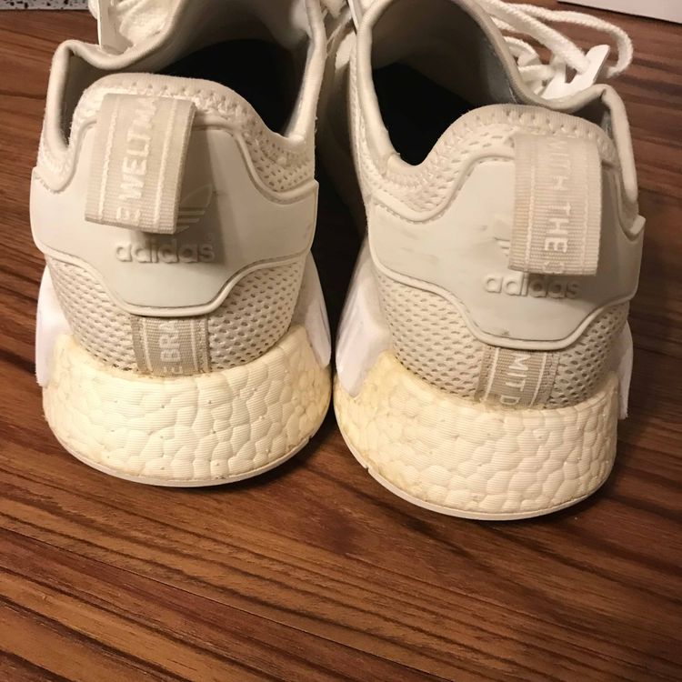 NMD_R1 'All White' - adidas - S79166 | GOAT