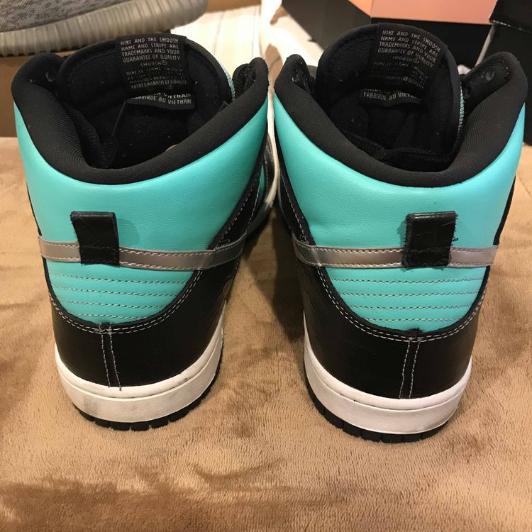 Diamond Supply Co. x Dunk High Premium SB 'Tiffany' - Nike ...