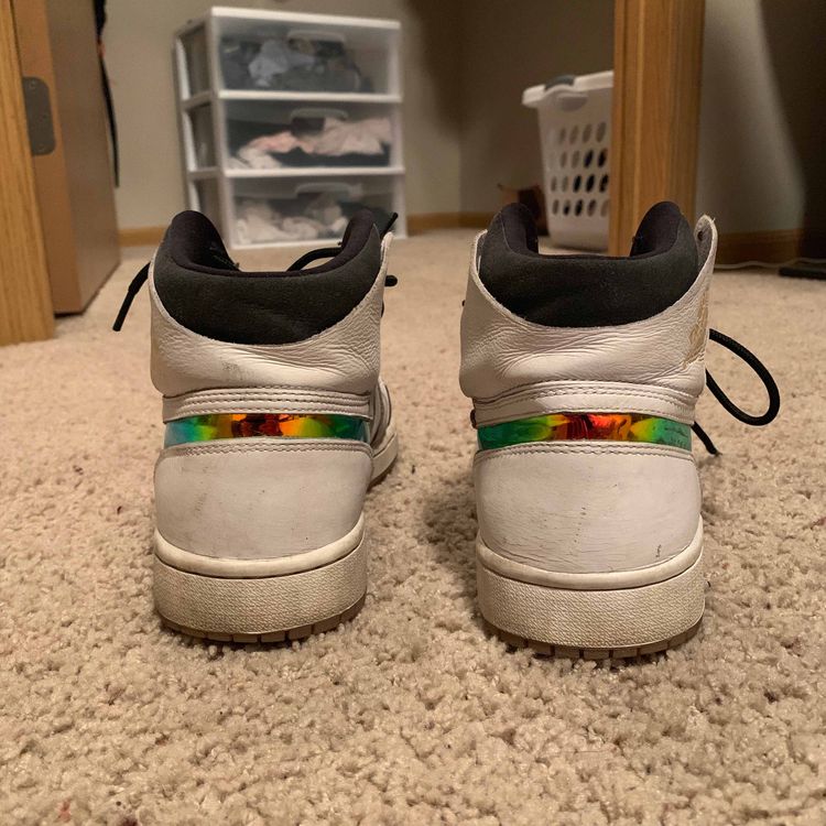 air jordan 1 high nouveau dunk from above