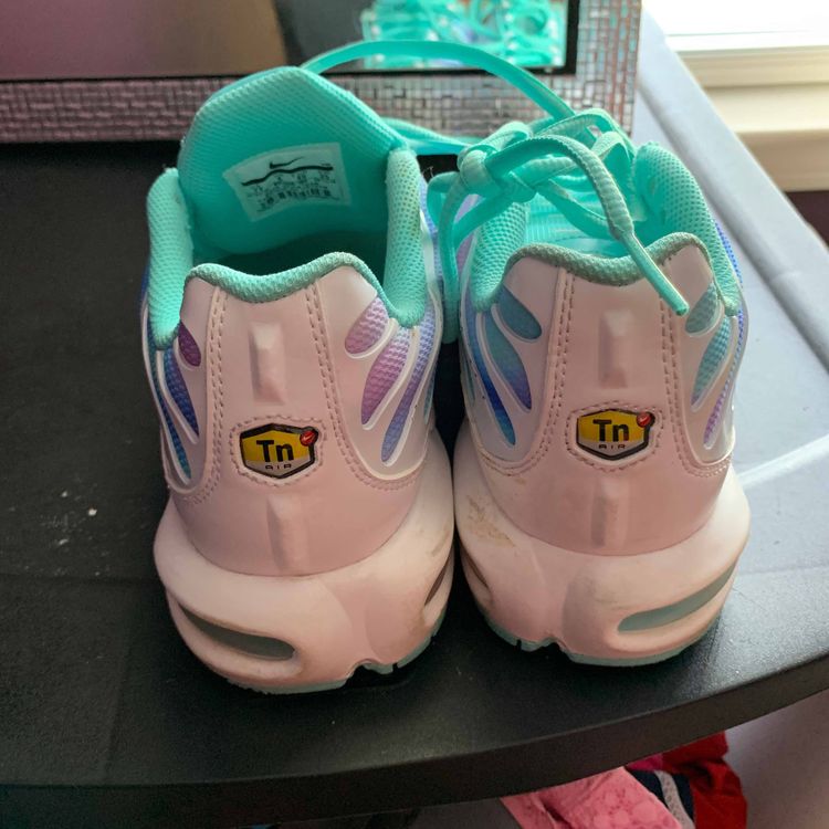 air max plus gs light aqua