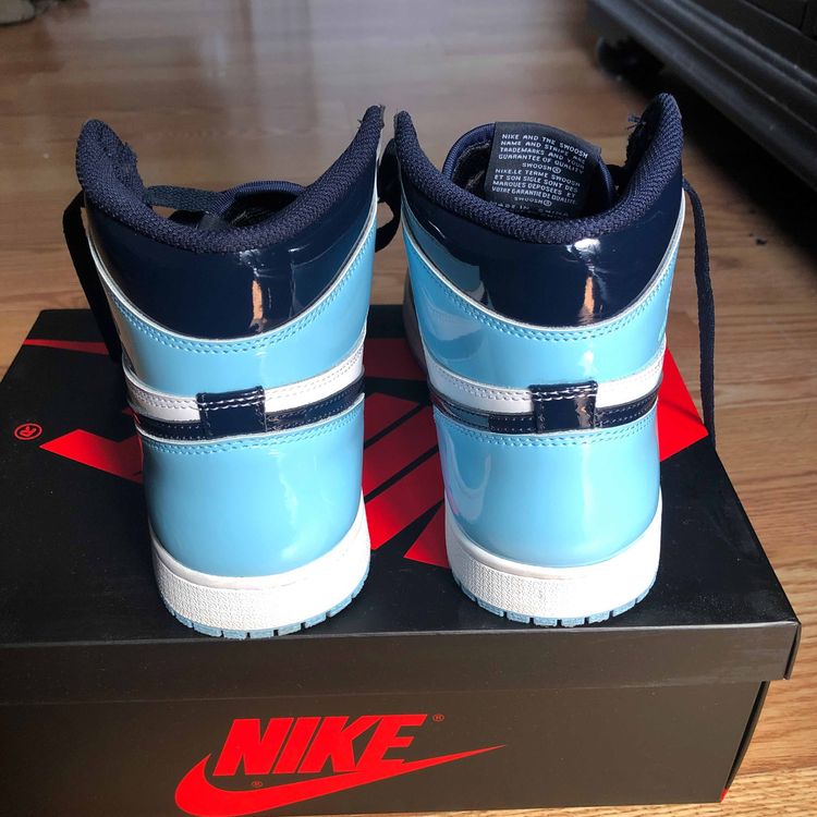 blue chill jordan 1 goat