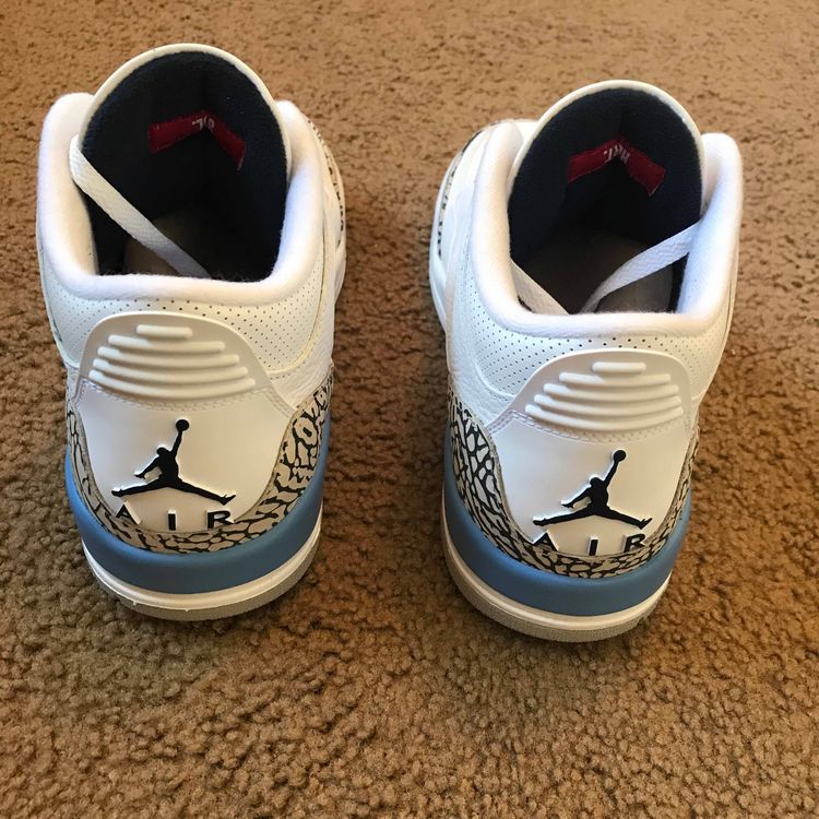 Air Jordan 3 Retro 'UNC' - Air Jordan
