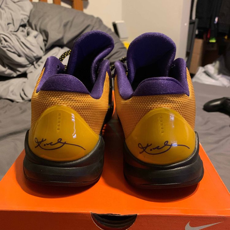 Zoom Kobe 5 'Lakers Away' - Nike - 386429 071 | GOAT