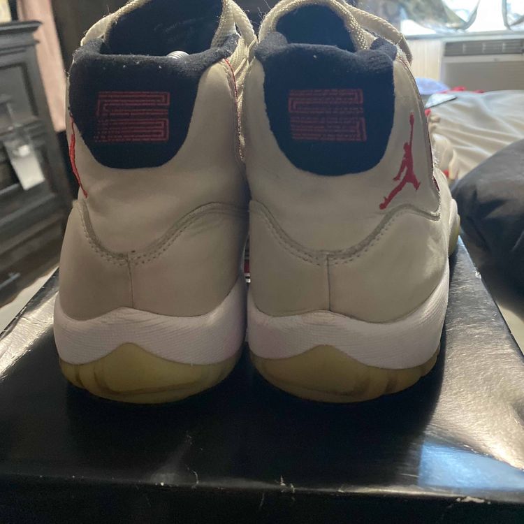 jordan 11 platinum tint goat