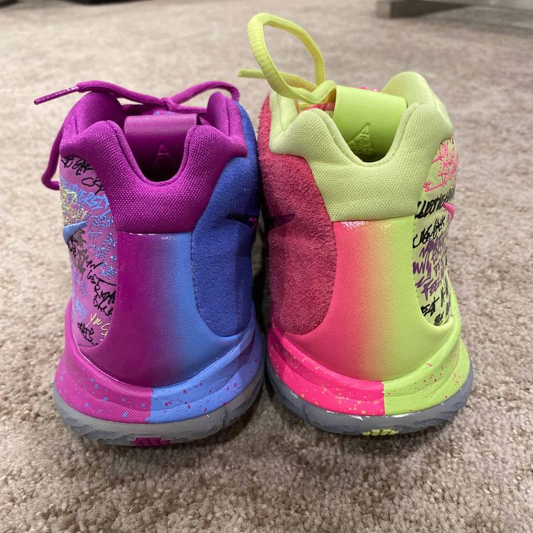 kyrie 4 confetti goat