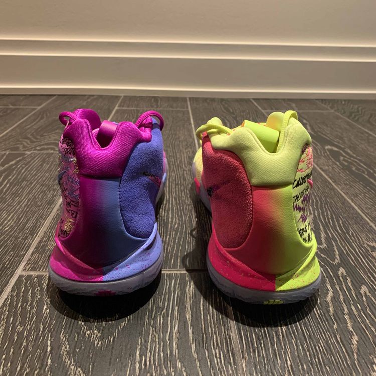 kyrie 4 confetti goat