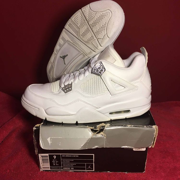 jordan 4 silver anniversary