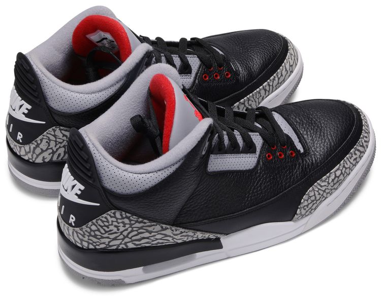 jordan retro 3 og black cement