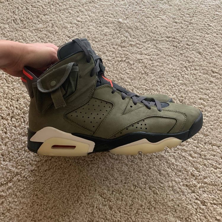 travis scott jordan 6 goat