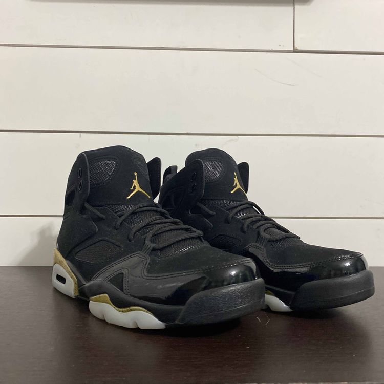 jordan flight club 91 black and gold