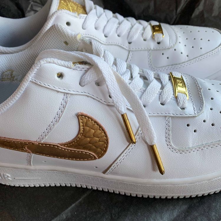 air force 1 low cr7 golden patchwork
