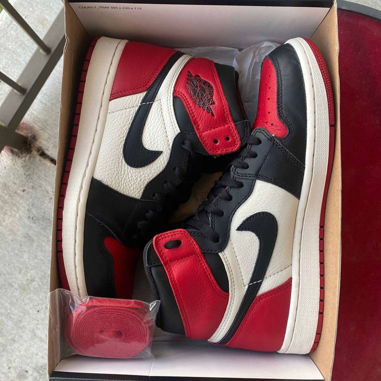 jordan 1 bred toe goat