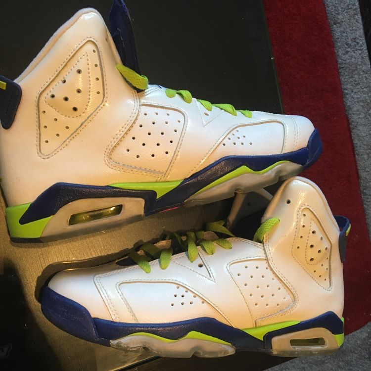 Air Jordan 6 Retro GG 'Fierce Green' Air Jordan 543390 108 GOAT