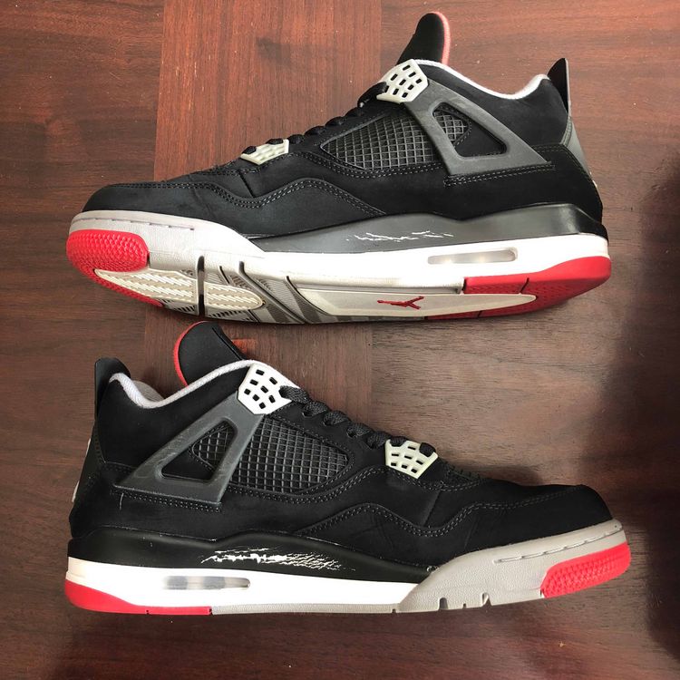 Air Jordan 4 Retro 'Bred' 2012 Air Jordan 308497 089 GOAT