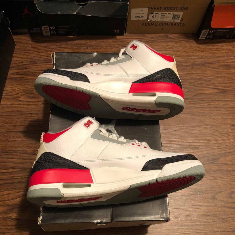 air jordan 3 fire red 2007