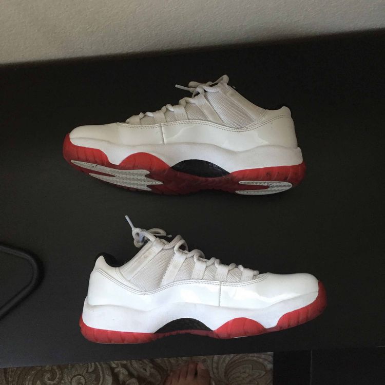 Air Jordan 11 Retro Low 'Cherry Bottom' Air Jordan 528895 101 GOAT