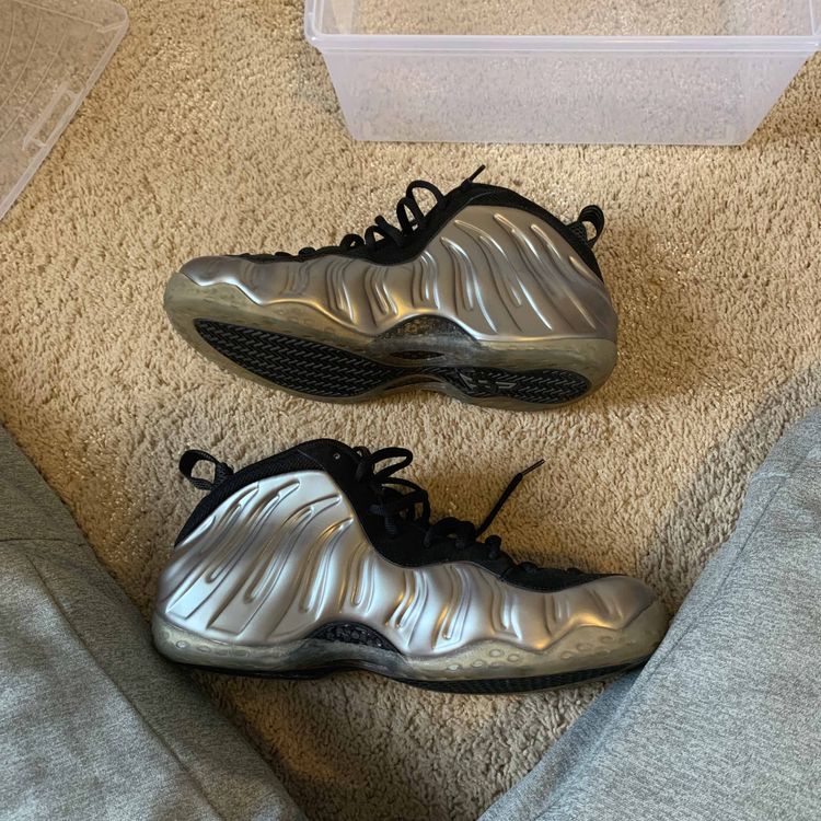 air foamposite one pewter