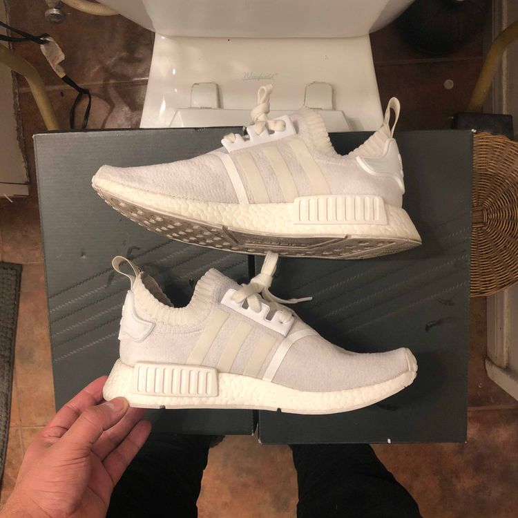 NMD_R1 Primeknit 'Japan Triple White' - adidas - BZ0221 | GOAT