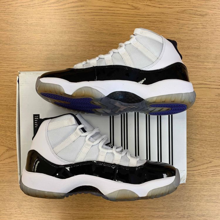 Air Jordan 11 Retro 'Concord' 2011 Air Jordan 378037 107 GOAT Air Jordan 11 Retro 'Concord' 2011 Air Jordan 378037 107 GOAT