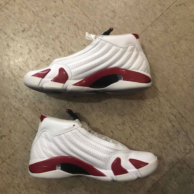 Air Jordan 14 Retro 'Candy Cane' 2012 - Air Jordan - 487471 101 | GOAT