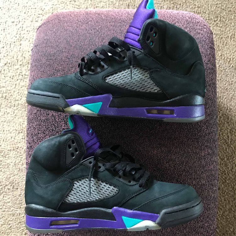 Air Jordan 5 Retro 'Black Grape' Air Jordan 136027 007 GOAT