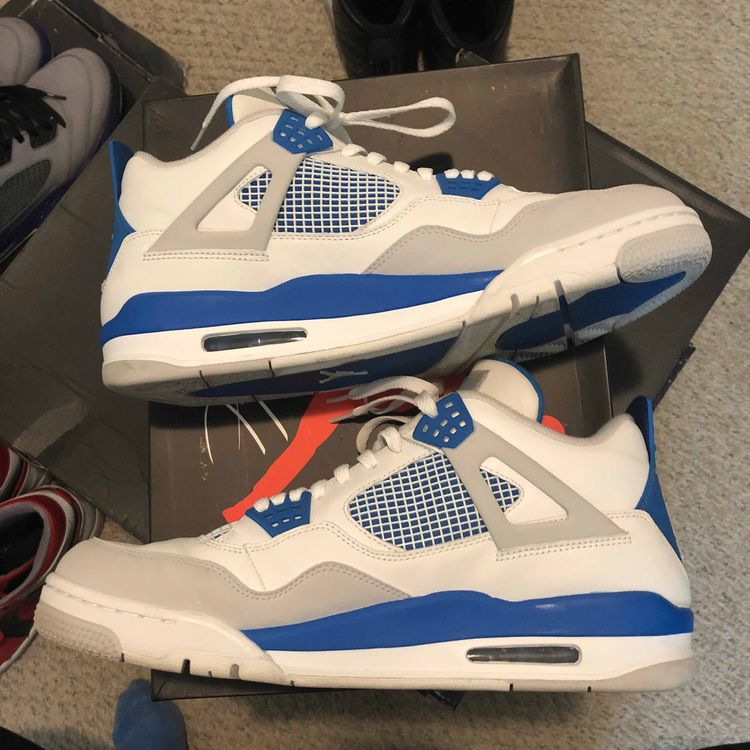 jordan 4 military blue size 13