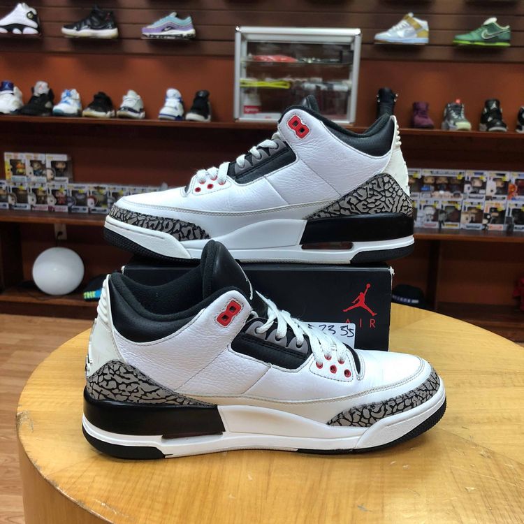 jordan 3 infrared on feet