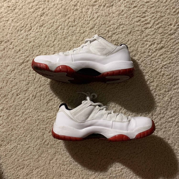 Air Jordan 11 Retro Low 'Cherry Bottom' Air Jordan 528895 101 GOAT