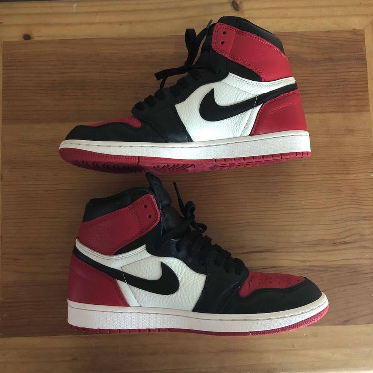 jordan 1 bred toe goat