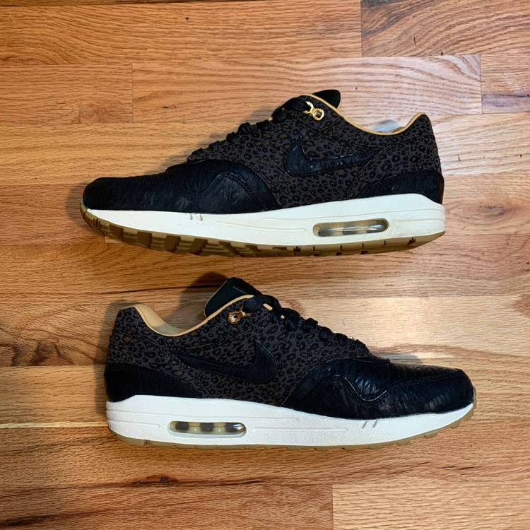 nike air max 1 fb quilted leopard