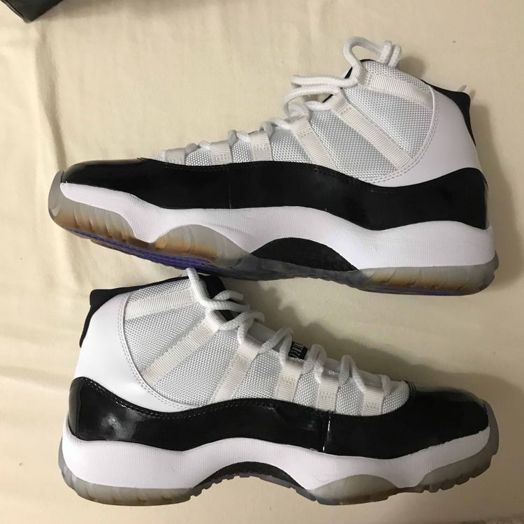 Air Jordan 11 Retro 'Concord' 2011 Air Jordan 378037 107 GOAT Air Jordan 11 Retro 'Concord' 2011 Air Jordan 378037 107 GOAT