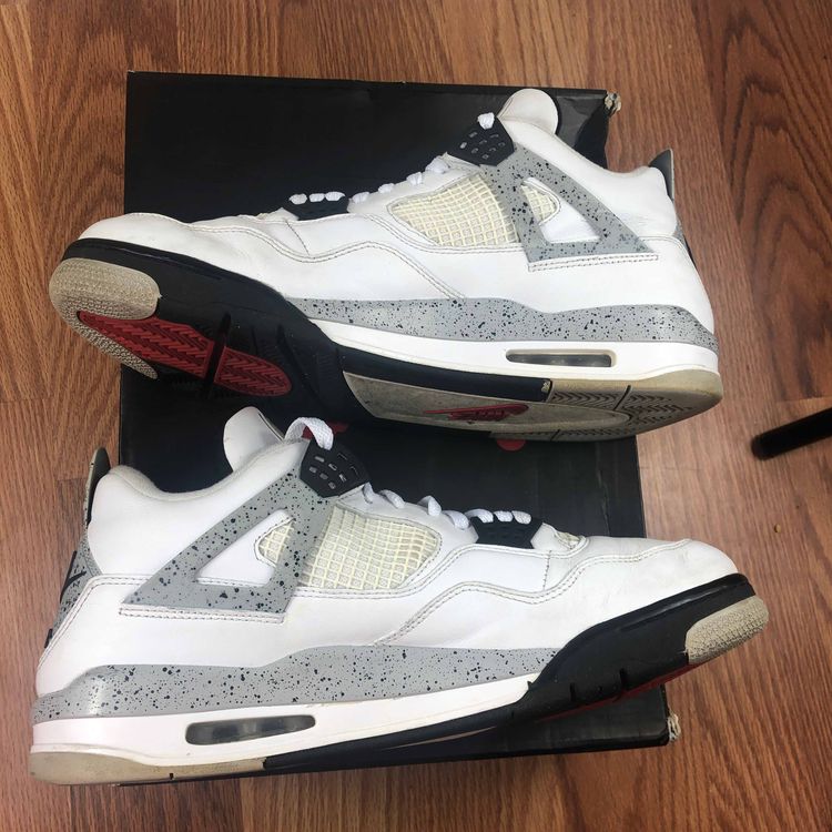 Air Jordan 4 Retro OG 'White Cement' 2016 - Air Jordan ...