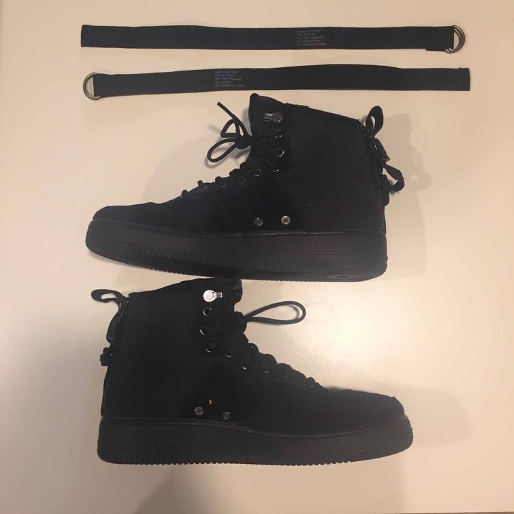 sf air force 1 mid big logo