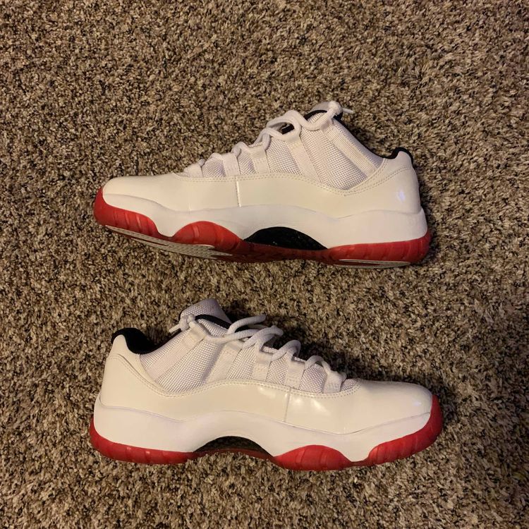 Air Jordan 11 Retro Low 'Cherry Bottom' Air Jordan 528895 101 GOAT