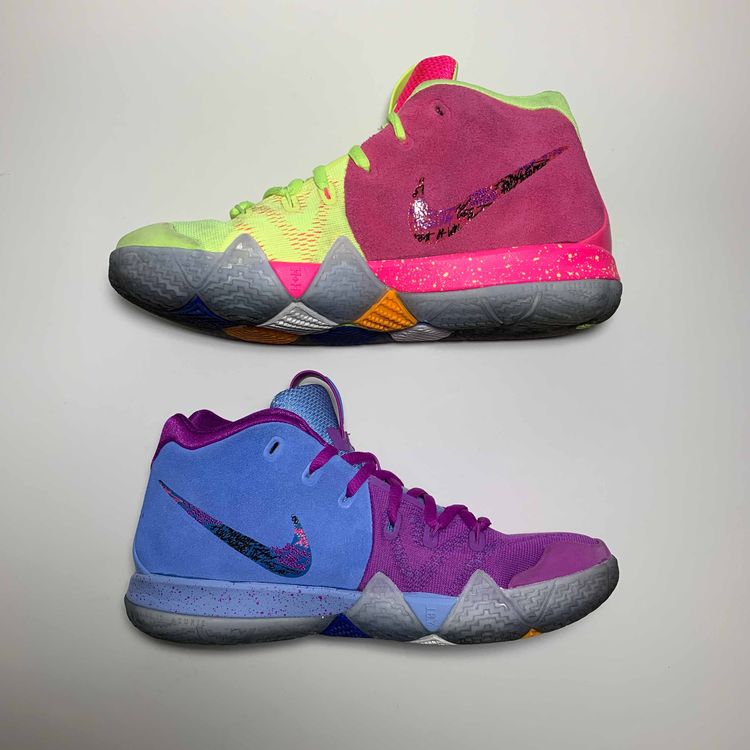 nike kyrie 4 confetti shoes size 14