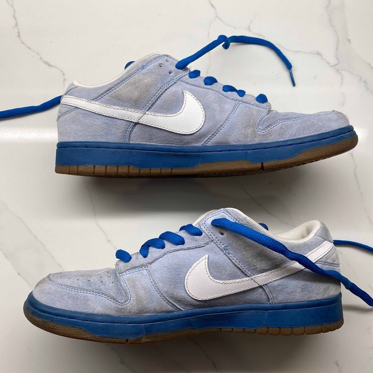 dunk sb low border blue