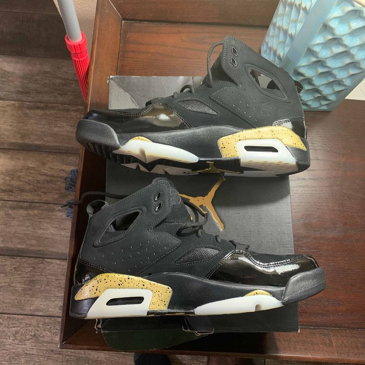 jordan flight club 91 black and gold