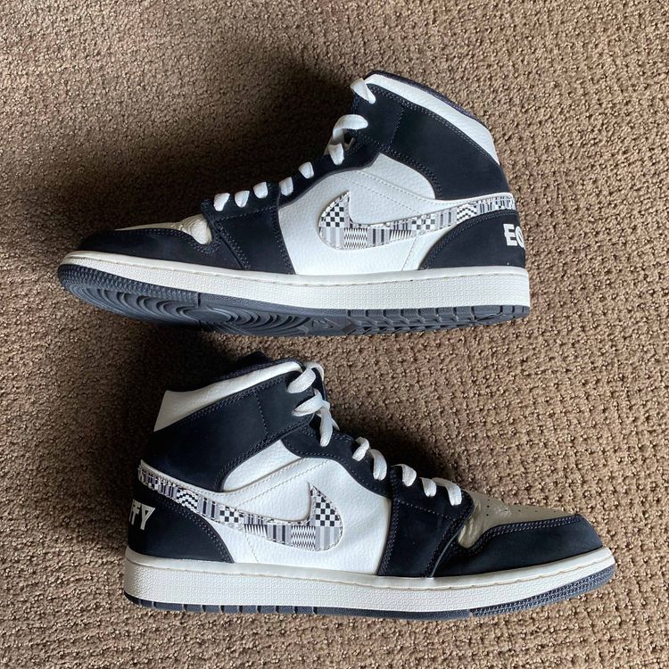 air jordan 1 mid bhm equality