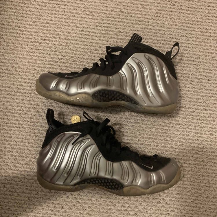 air foamposite one pewter
