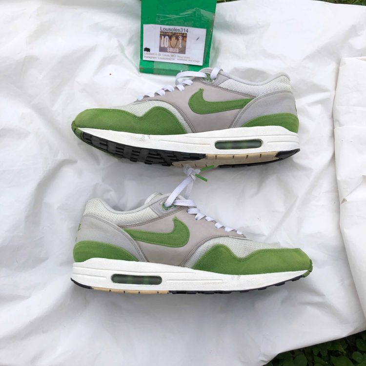 Patta x Air Max 1 Premium 'Chlorophyll' Nike 366379 100 GOAT