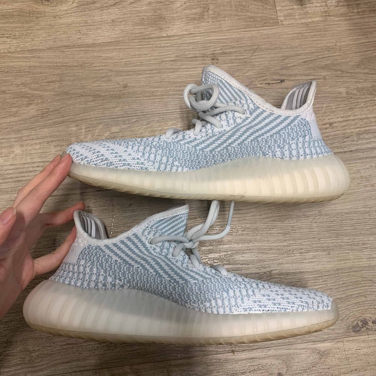 goat yeezy cloud white