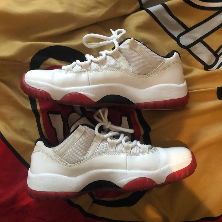 Air Jordan 11 Retro Low 'Cherry Bottom' Air Jordan 528895 101 GOAT