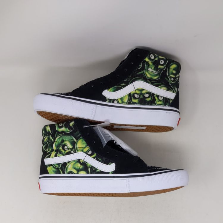 vans skull shoes glow in the dark