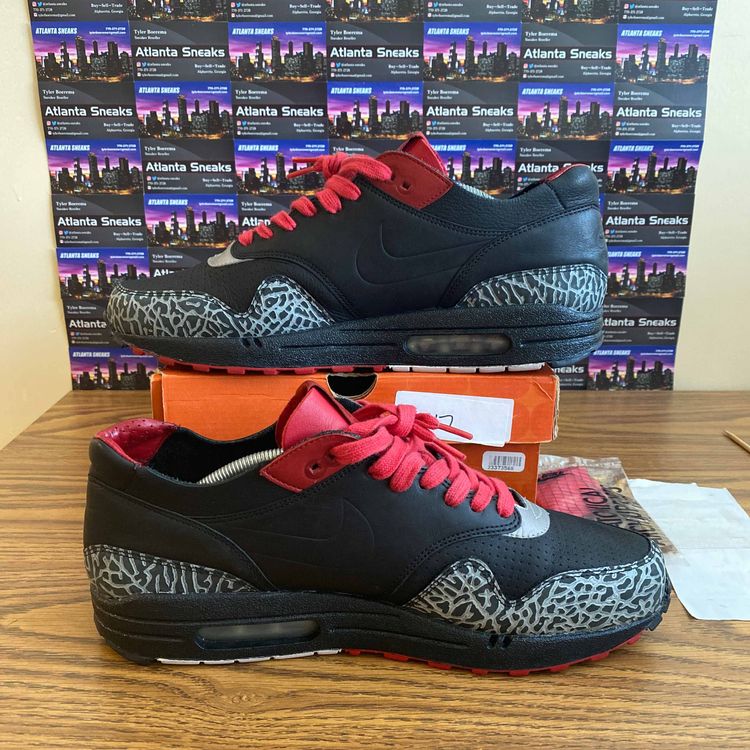 nike air max 1 elephant print