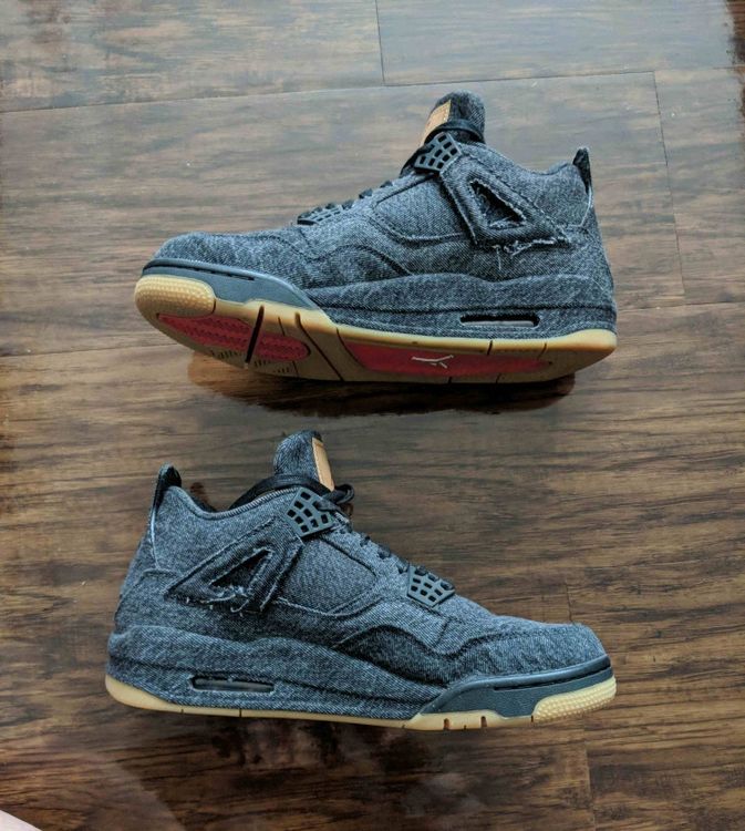 air jordan 4 levi's denim
