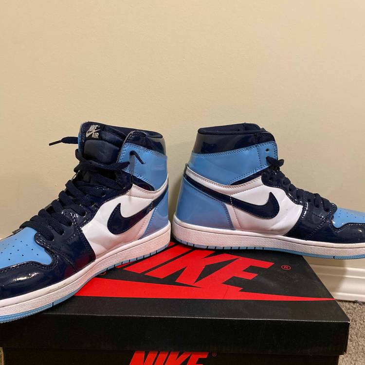 blue chill jordan 1 goat