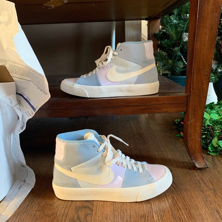 blazer royal spring patchwork