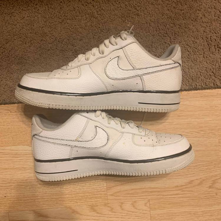Air Force 1 '07 'White Outline' - Nike - 488298 160 | GOAT