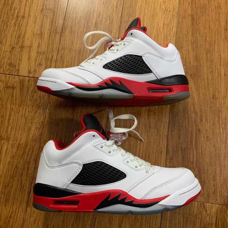 jordan 5 low red
